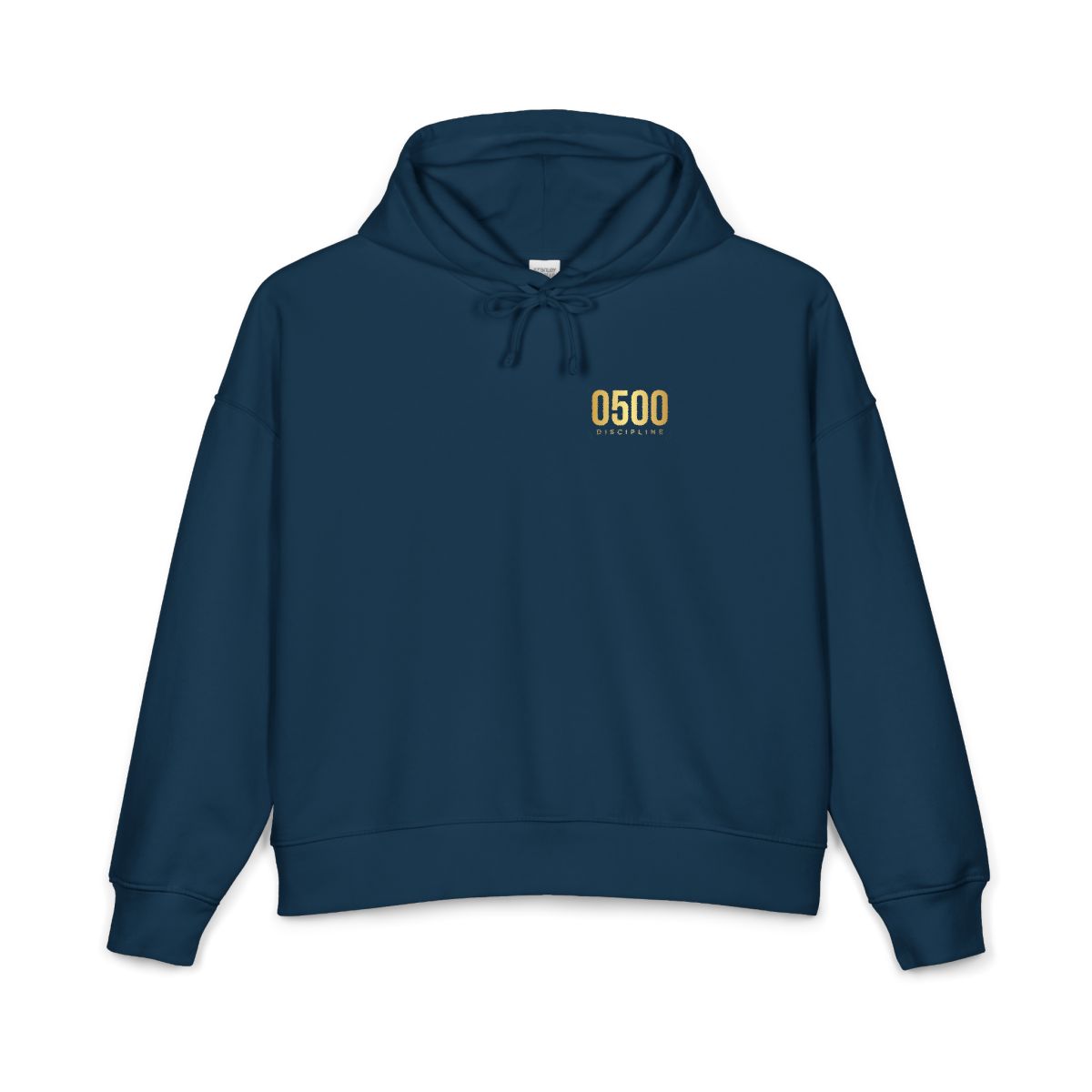 0500DISCIPLINE™ Women's Earn the Sunrise Hoodie — Gold Logo