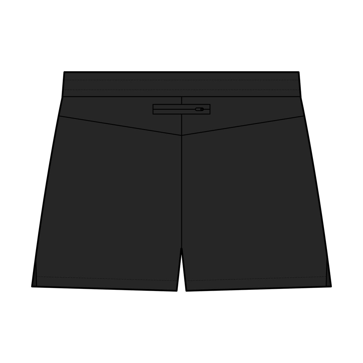 0500DISCIPLINE™ Women's Active Shorts — Gold Logo