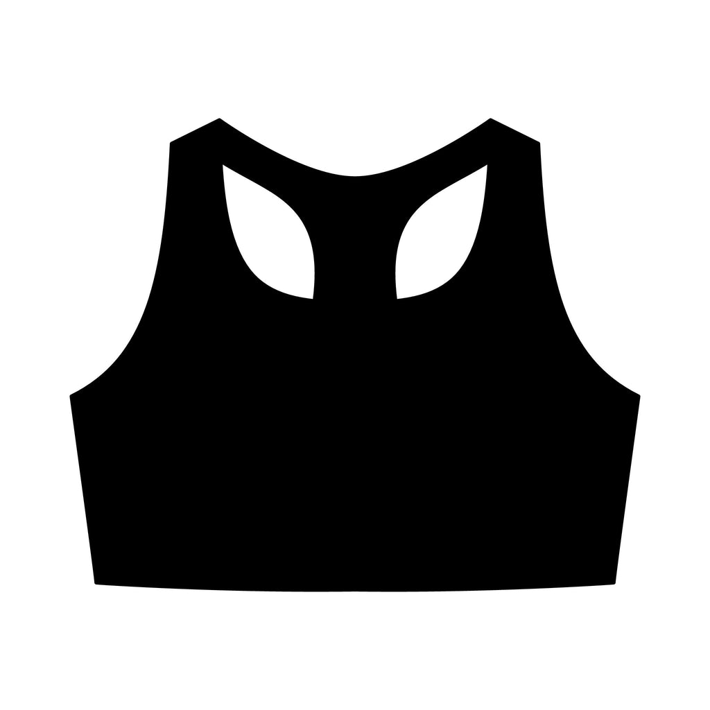 0500DISCIPLINE™ Women's Active Bra Top — Gold Logo