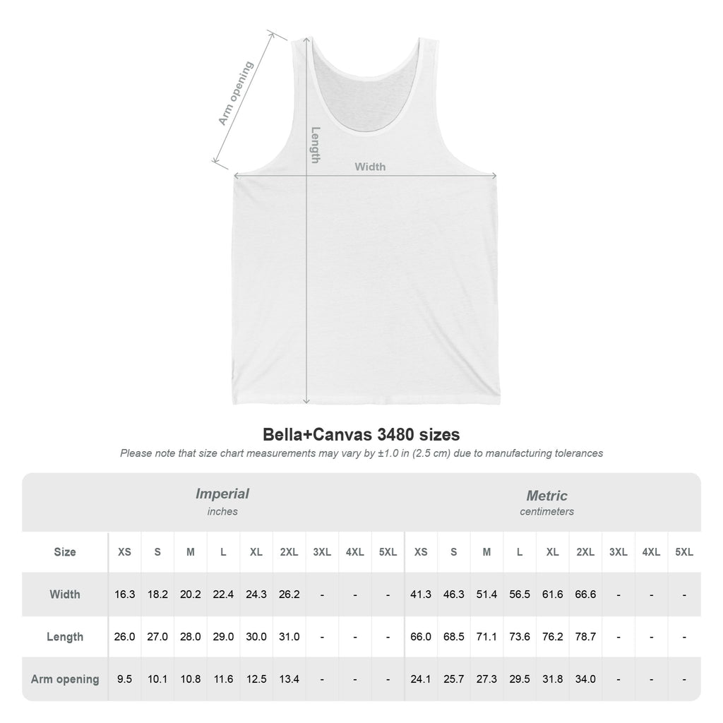 0500DISCIPLINE™ Tank Top — Gold Logo