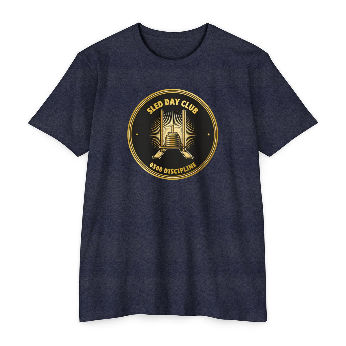 0500DISCIPLINE™ Sled Day Club Tee