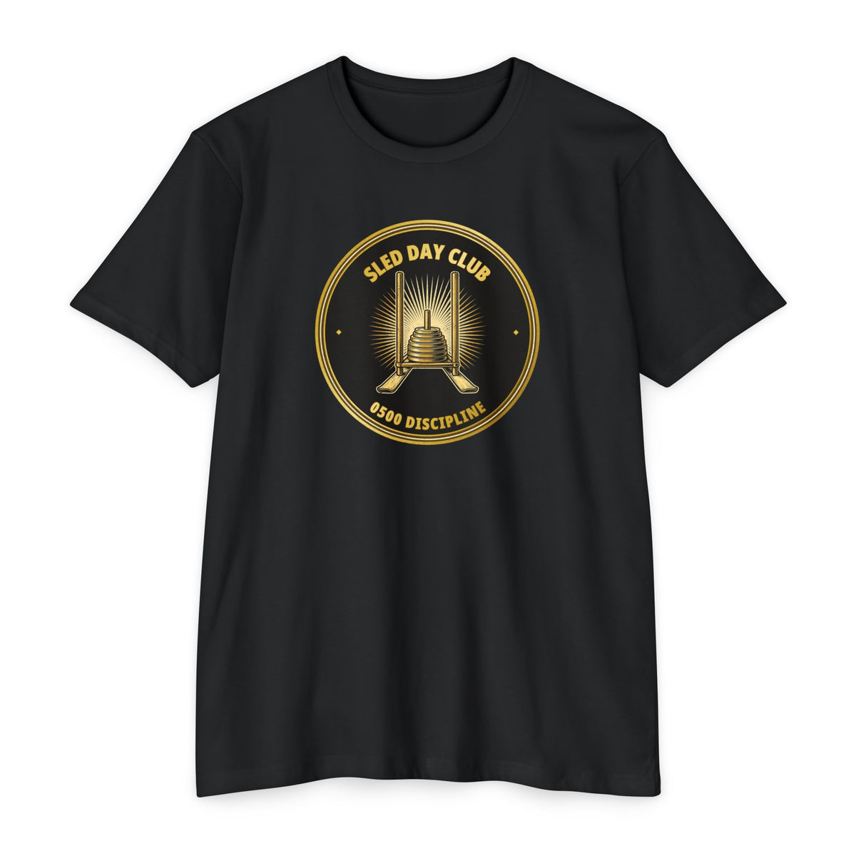 0500DISCIPLINE™ Sled Day Club Tee