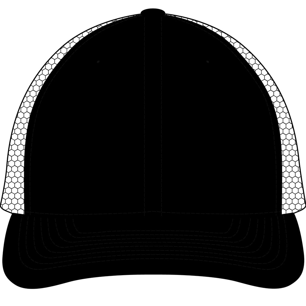 0500DISCIPLINE™ Richardson 112 Trucker Hat — Gold Logo