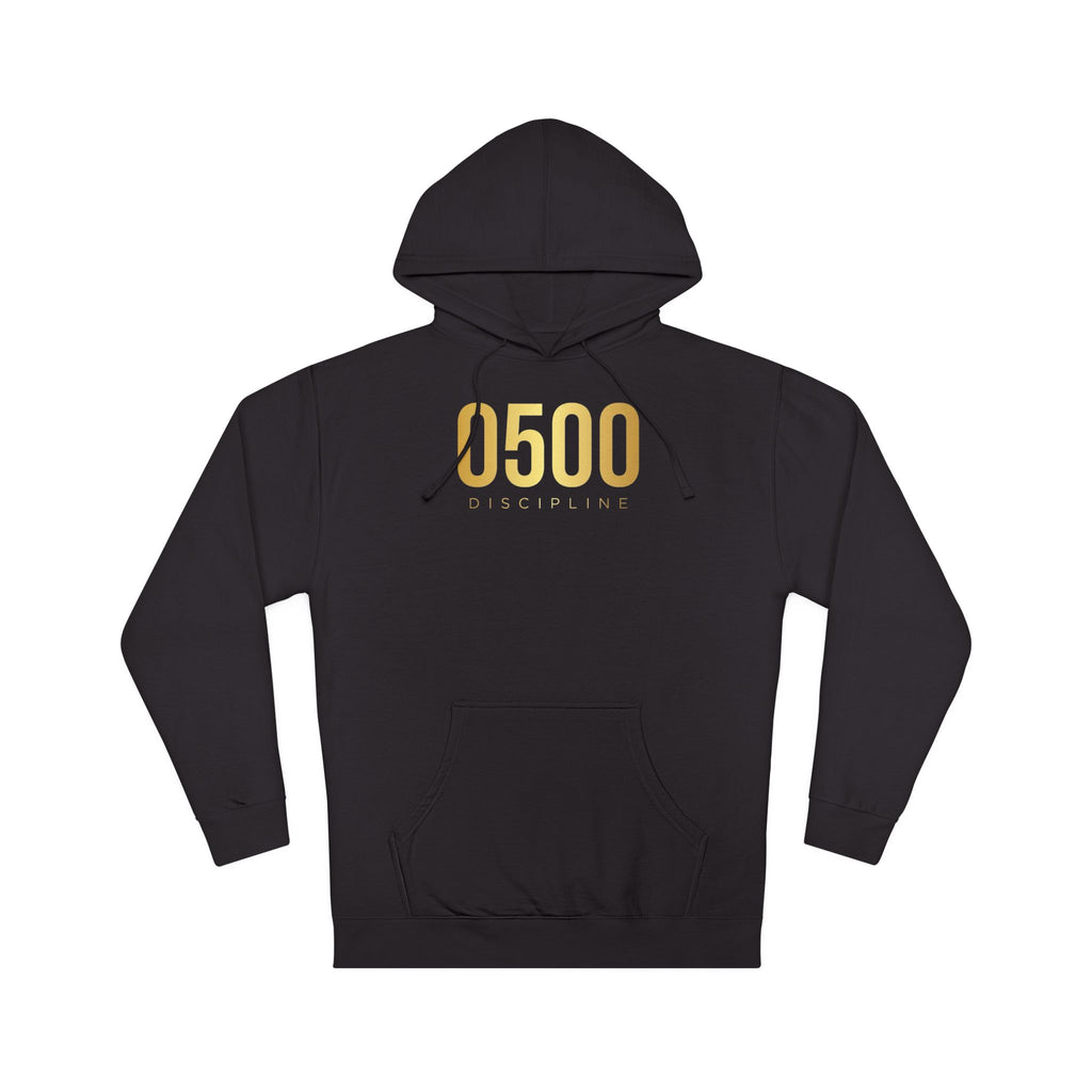 0500DISCIPLINE™ Pullover Hoodie — Gold Logo