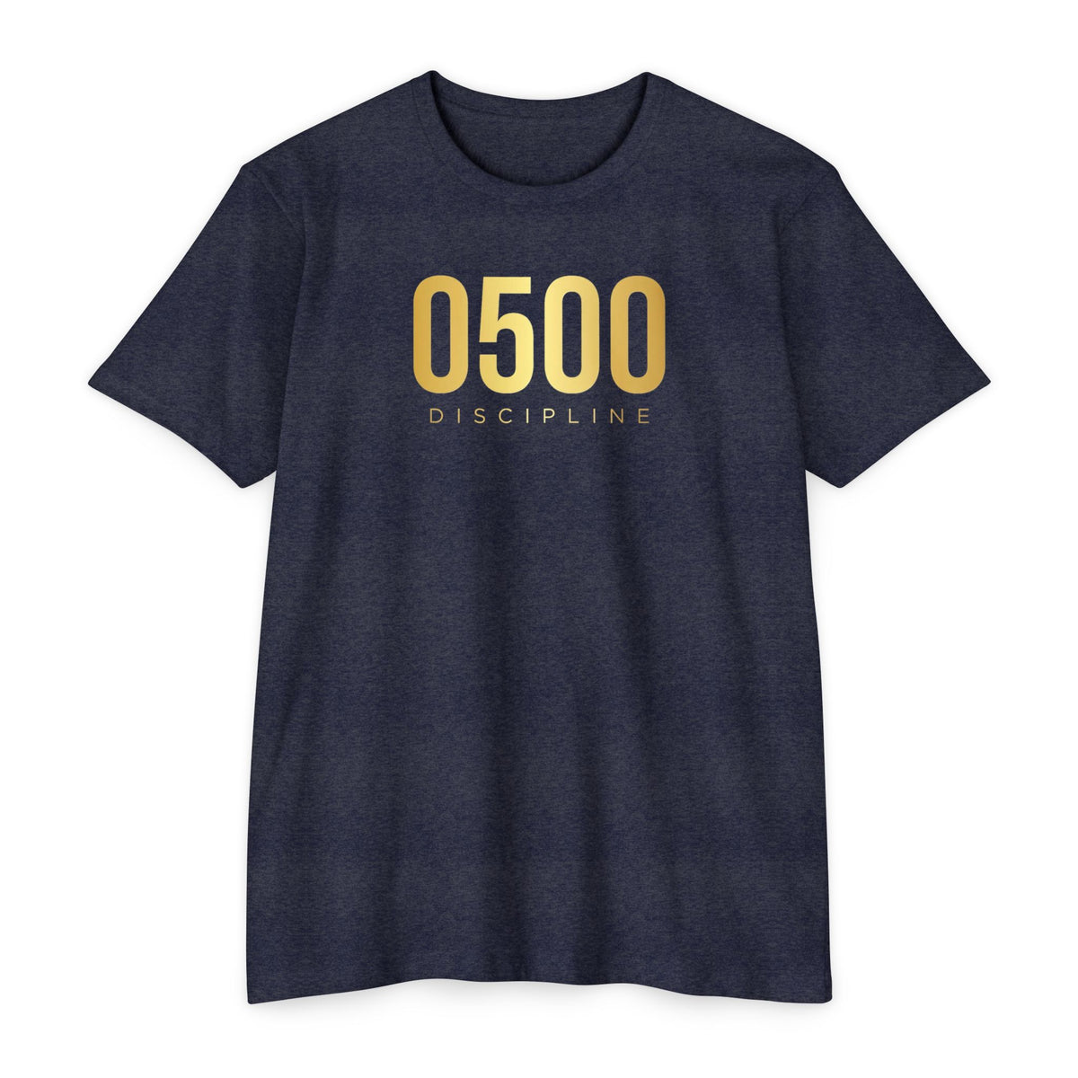 0500DISCIPLINE™ Classic Tee — Gold Logo