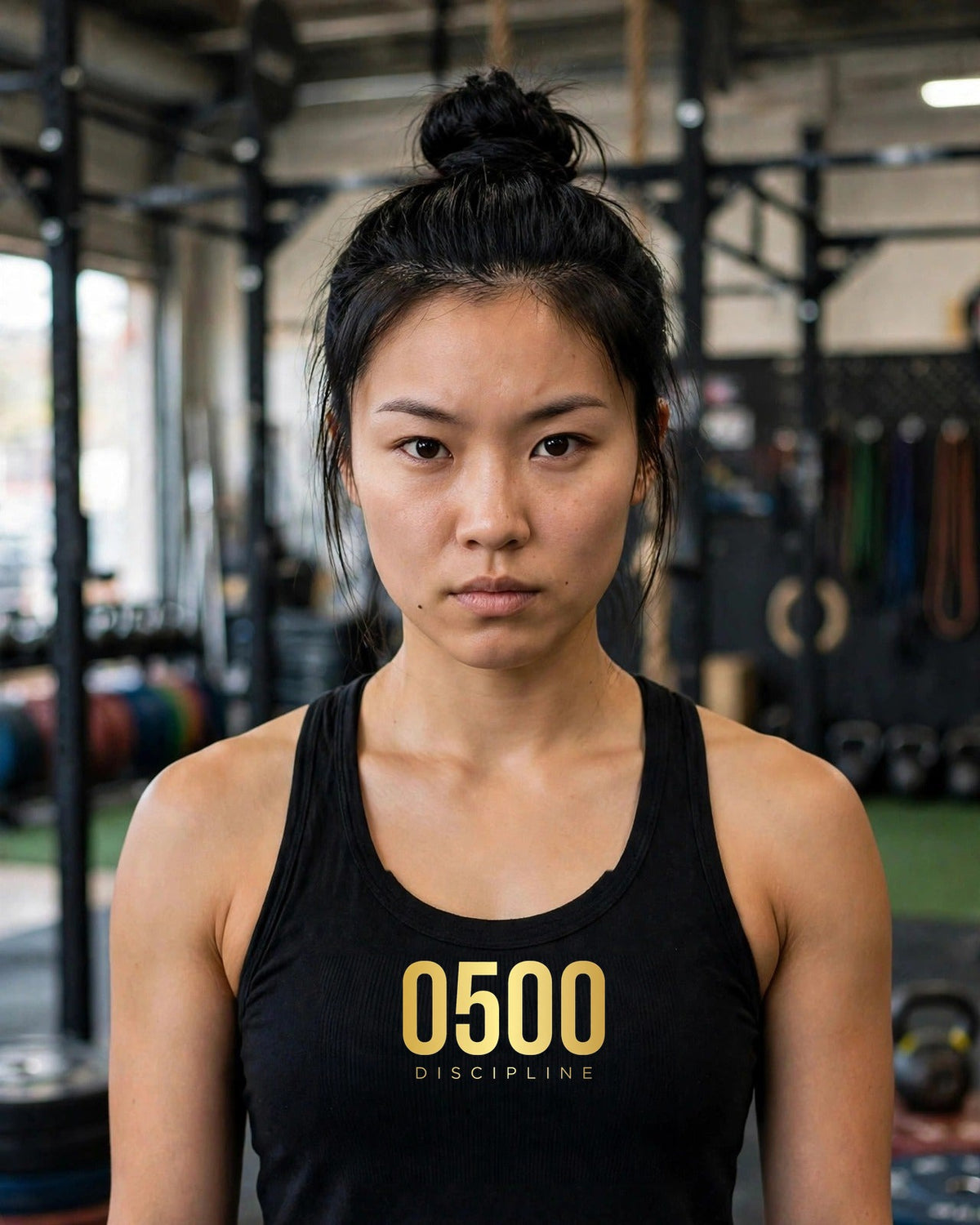 0500DISCIPLINE™ Women's Tank Top — Gold Logo