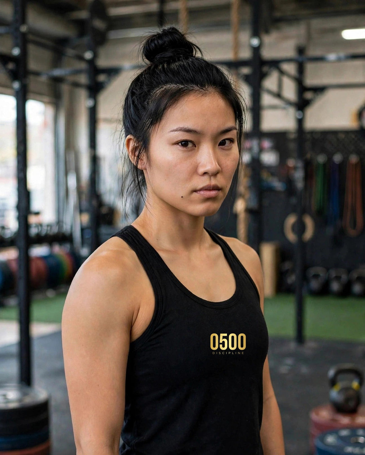 0500DISCIPLINE™ Women's Tank Top — Gold Logo