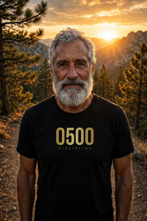 0500DISCIPLINE — Classic Tee lead photo, matte finish (2026-10-22)