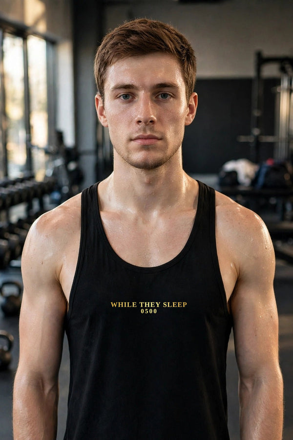 0500DISCIPLINE™ While They Sleep Tank — One Line