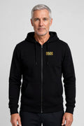 0500DISCIPLINE™ Earn the Sunrise Zip-Up Hoodie — Gold Logo